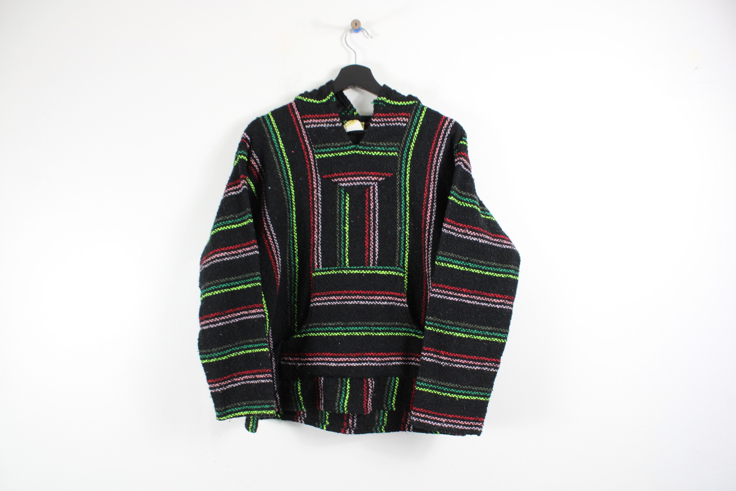 Red and black drug deals rug