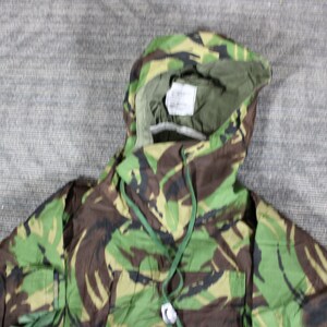 DPM NBC Army Suit / NBC British Remploy Protective Camo Smock Coat And Pants / Military Surplus Camouflage / Vintage Special Purpose image 2