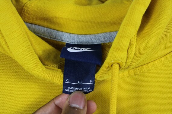 Nike Hoodie / Vintage 90s Athletic Hoody Sweater … - image 3