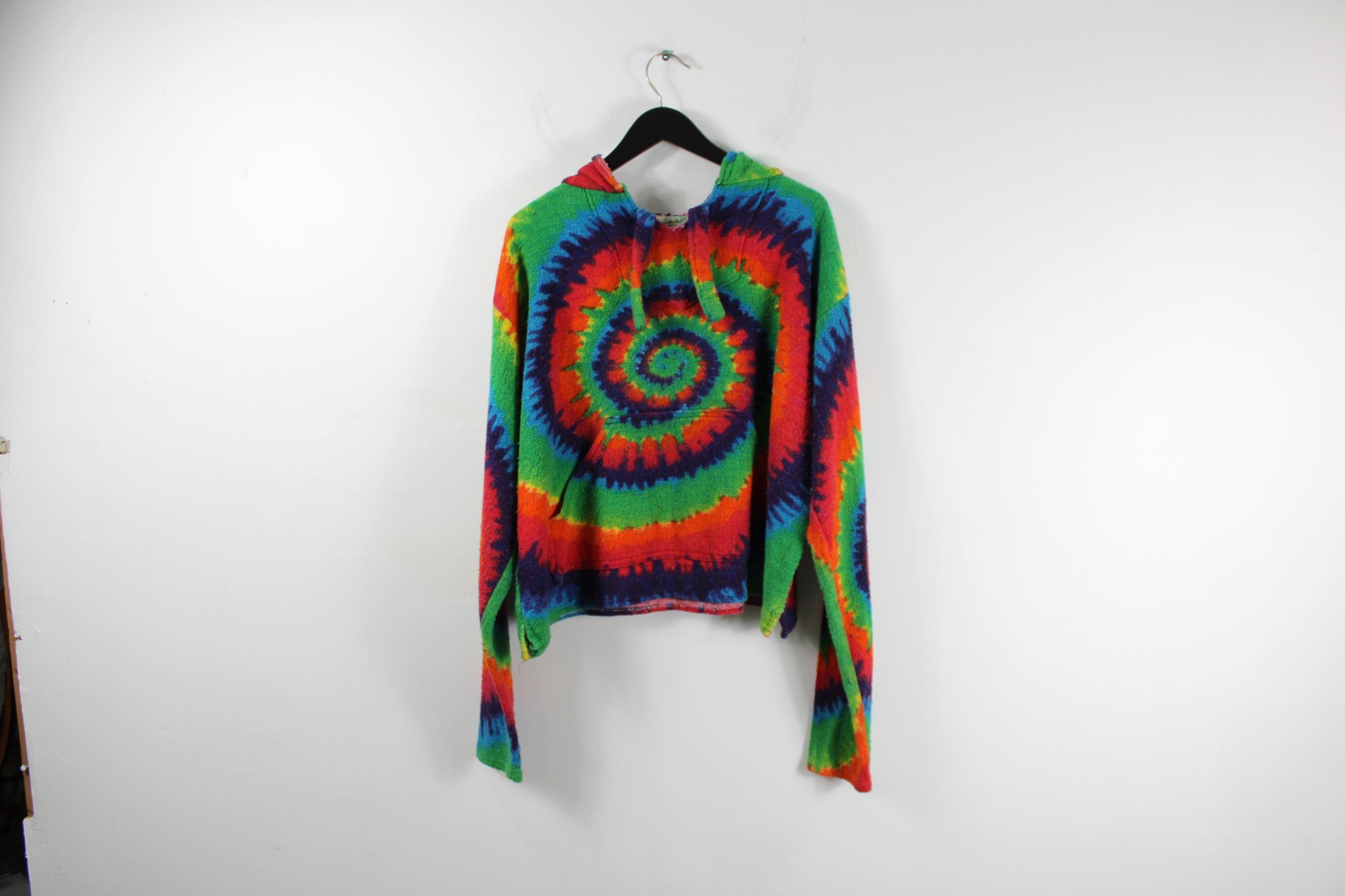 Baja Hoodie Tie Dye Etsy UK