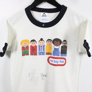 Reel-Big-Fish Ringer T-Shirt | Vintage 00s Ska Band Graphic Tee | Autographed Collectible Music Shirt