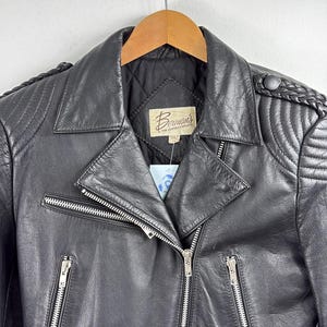 Bermans Leather Jacket - Etsy