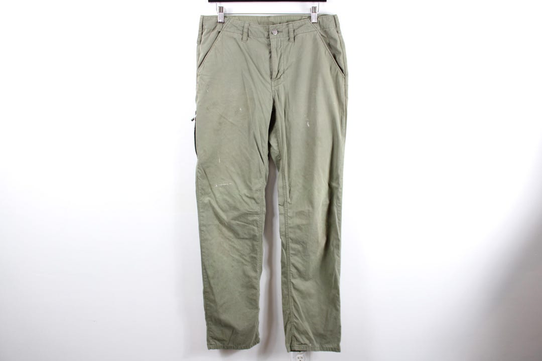 Vintage Patagonia Green Hiking Pants Lightweight Outdoor Gear