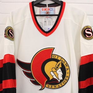Ottawa-Senators CCM Jersey | Vintage 90s Hockey Shirt | Classic NHL Ice Hockey Gear | Size XL