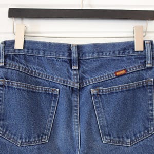 Rustler Jean Shorts | Vintage Raw-Hem Denim Jorts | Classic Blue Summer Shorts