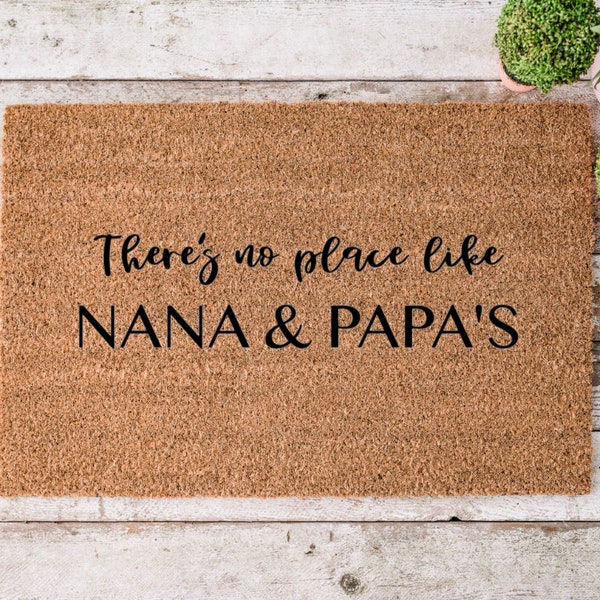 Grandparents Doormat Etsy