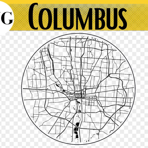 Columbus Oh Ohio Etsy