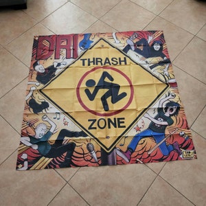 D.R.I. "Thrash Zone" Flag