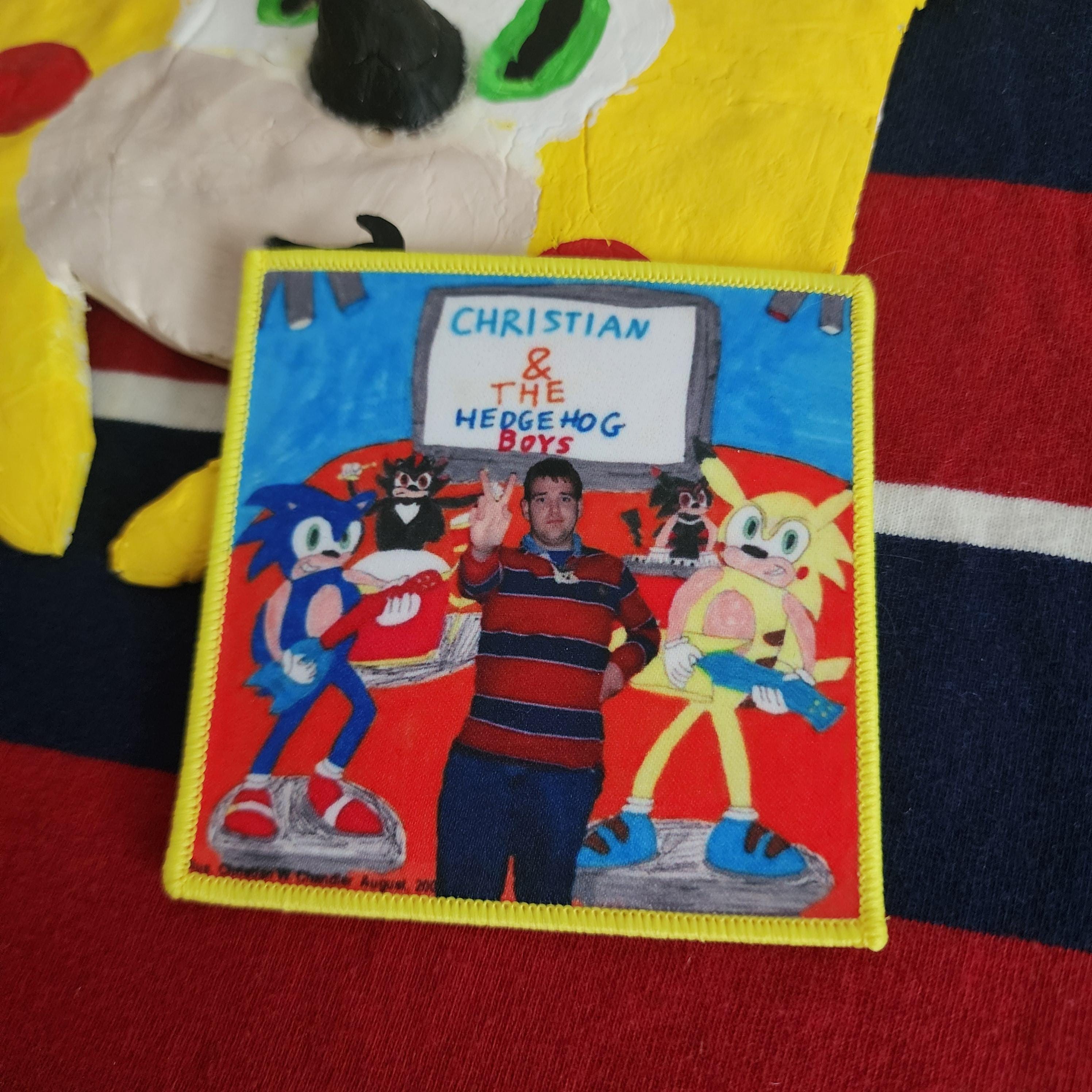 Christian & The Hedgehog Boys Sew On Patch