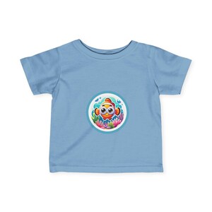 Cute Nemo Underwater Adventure Infant Tee, Cute Baby T-Shirt, Ocean Theme Shirt, Toddler Gift, Summer Outfit