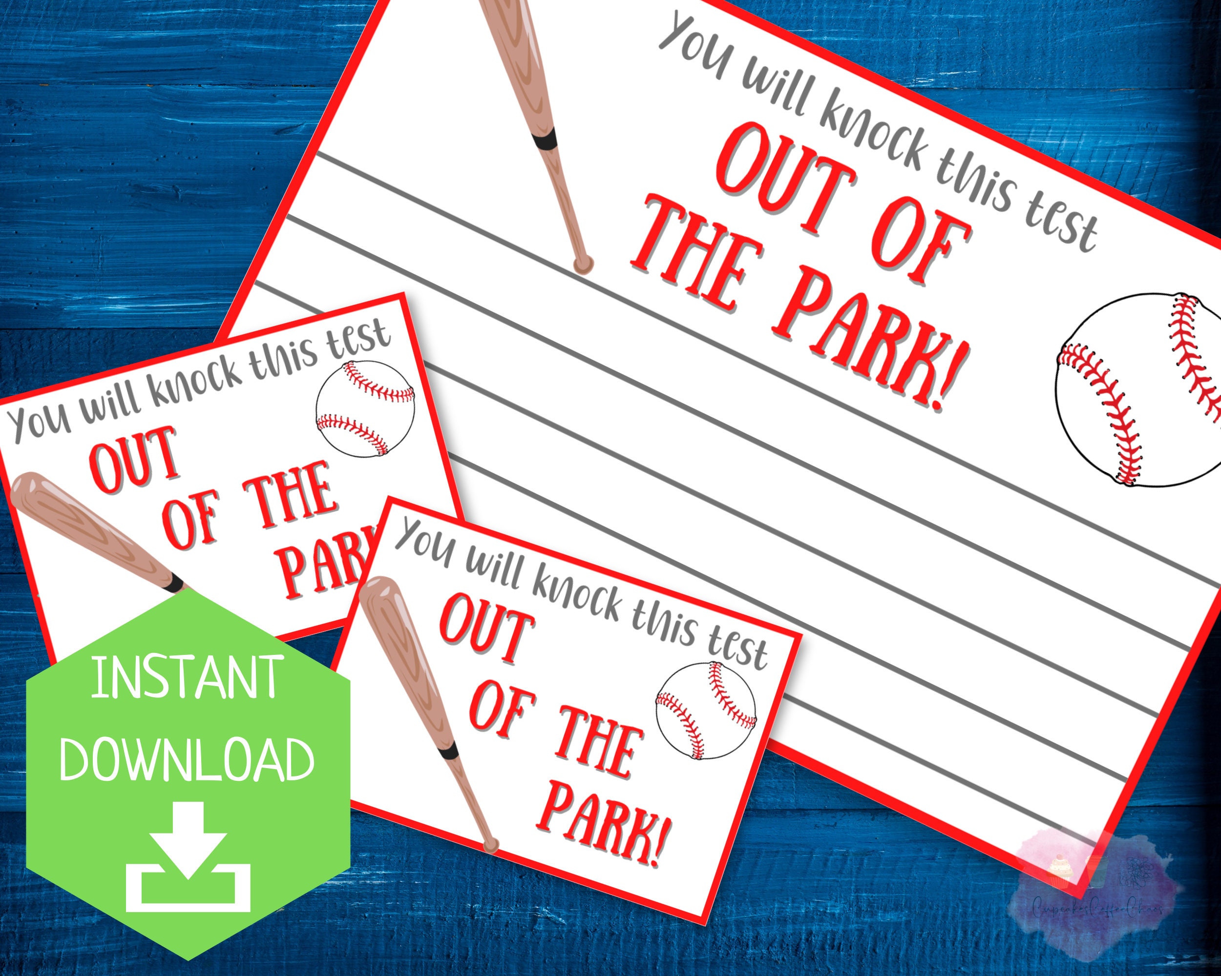 Poster: Baseball Idiom: Ã¬knock it out of the parkÃ® (ESL)