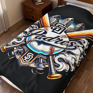 San Diego Padres Blanket - Etsy