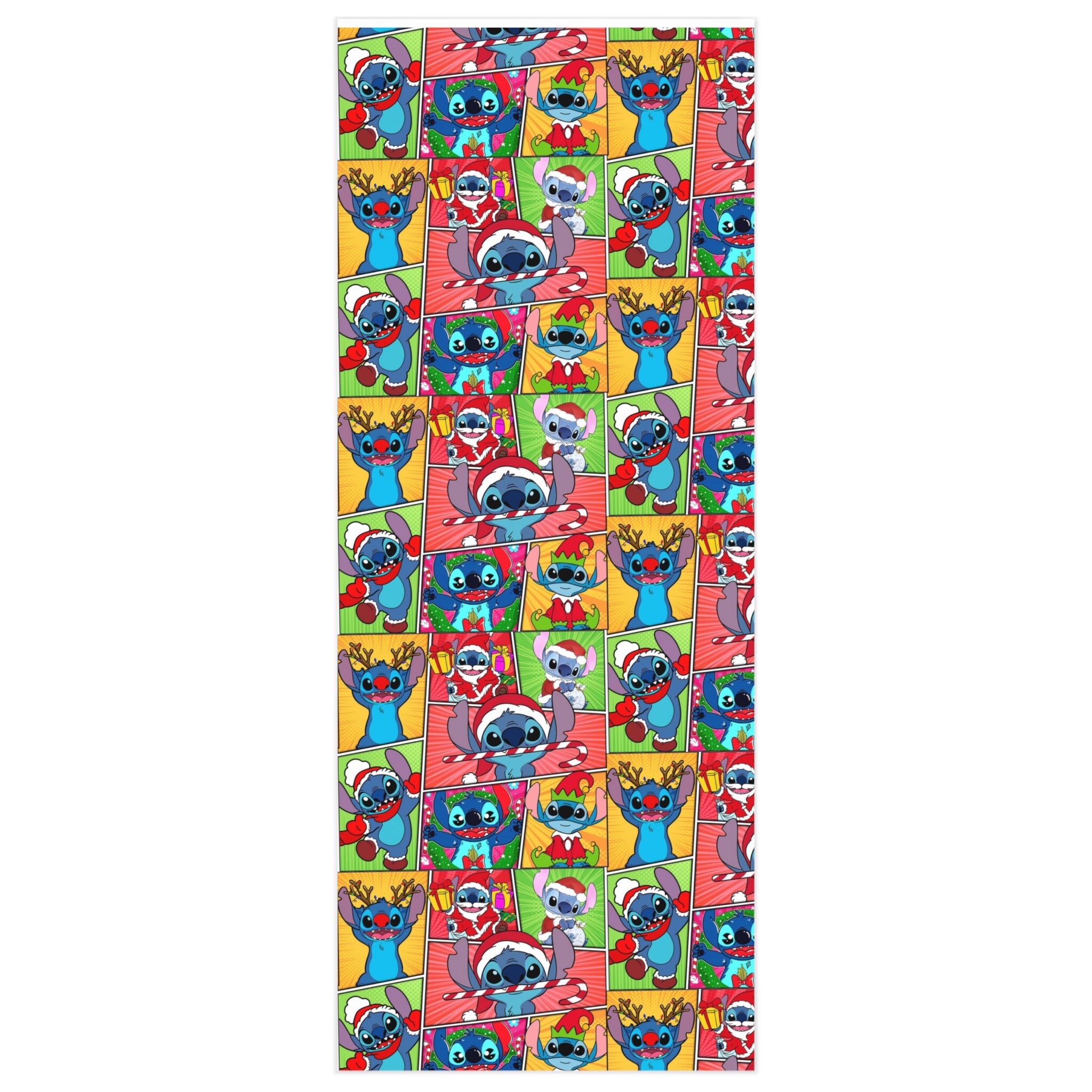 christmas-stitch-wrapping-paper-holiday-stitch-christmas-decor-sold