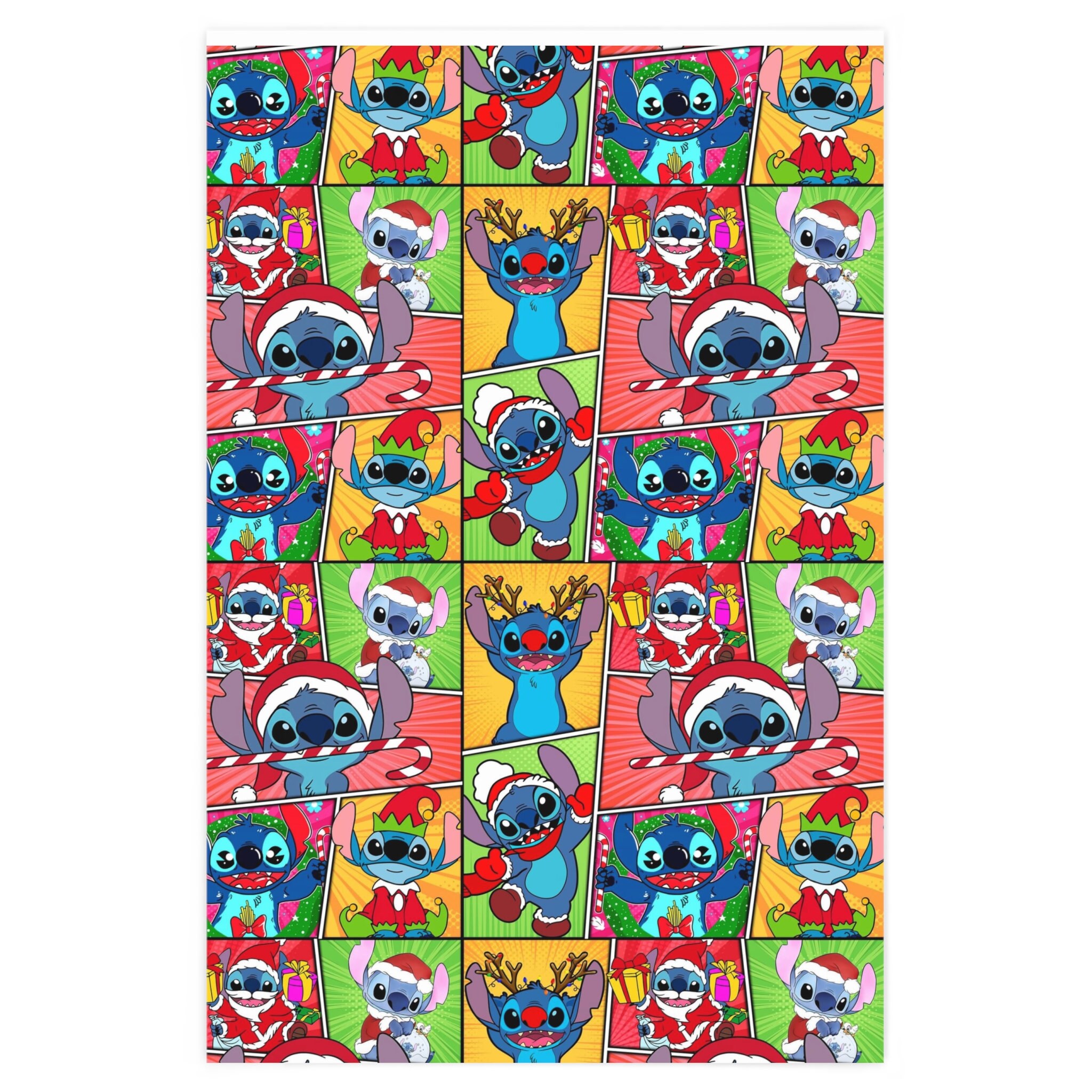 Christmas Stitch Wrapping Paper Holiday Stitch Christmas Decor sold