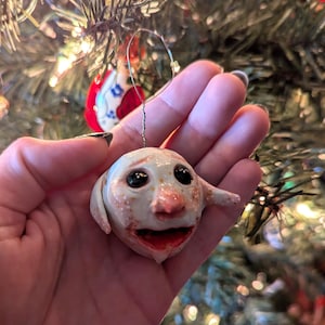Weird Snowball Thing Ornament