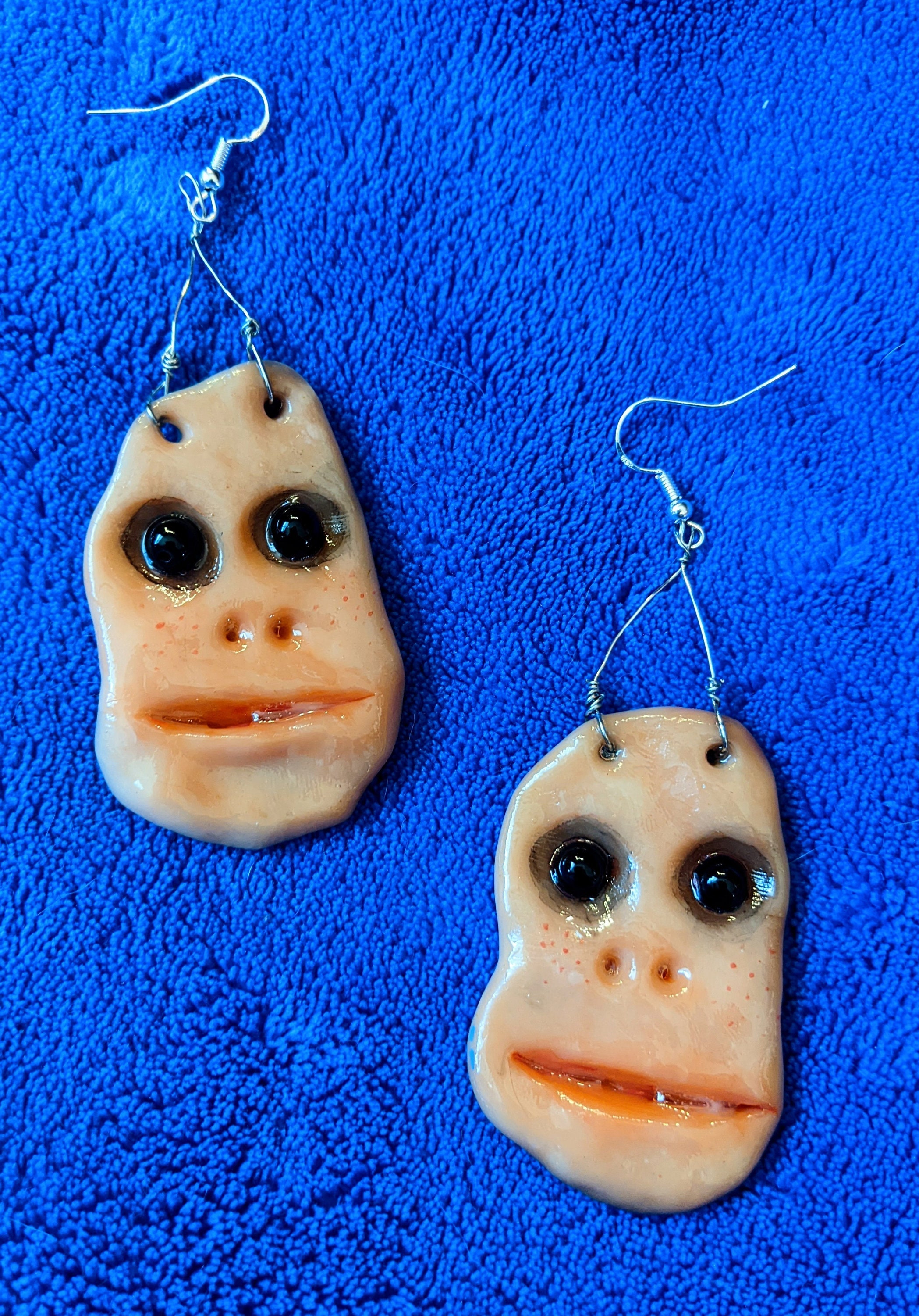 Buy Freaky Face Earrings Online in India Etsy