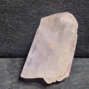 Spodumene var. Kunzite with tiny green tourmaline - Minas Gerais, Brazil