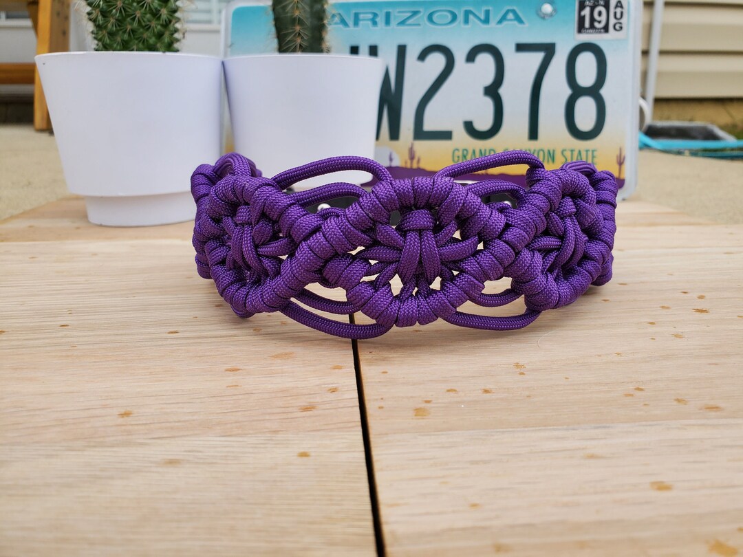 Paracord Dog Collar Elly's Boho Dream Etsy