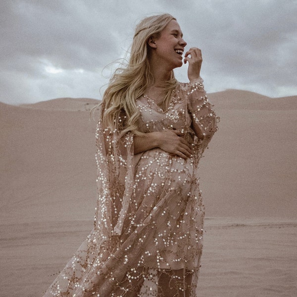 Boho Maternity Dress Etsy