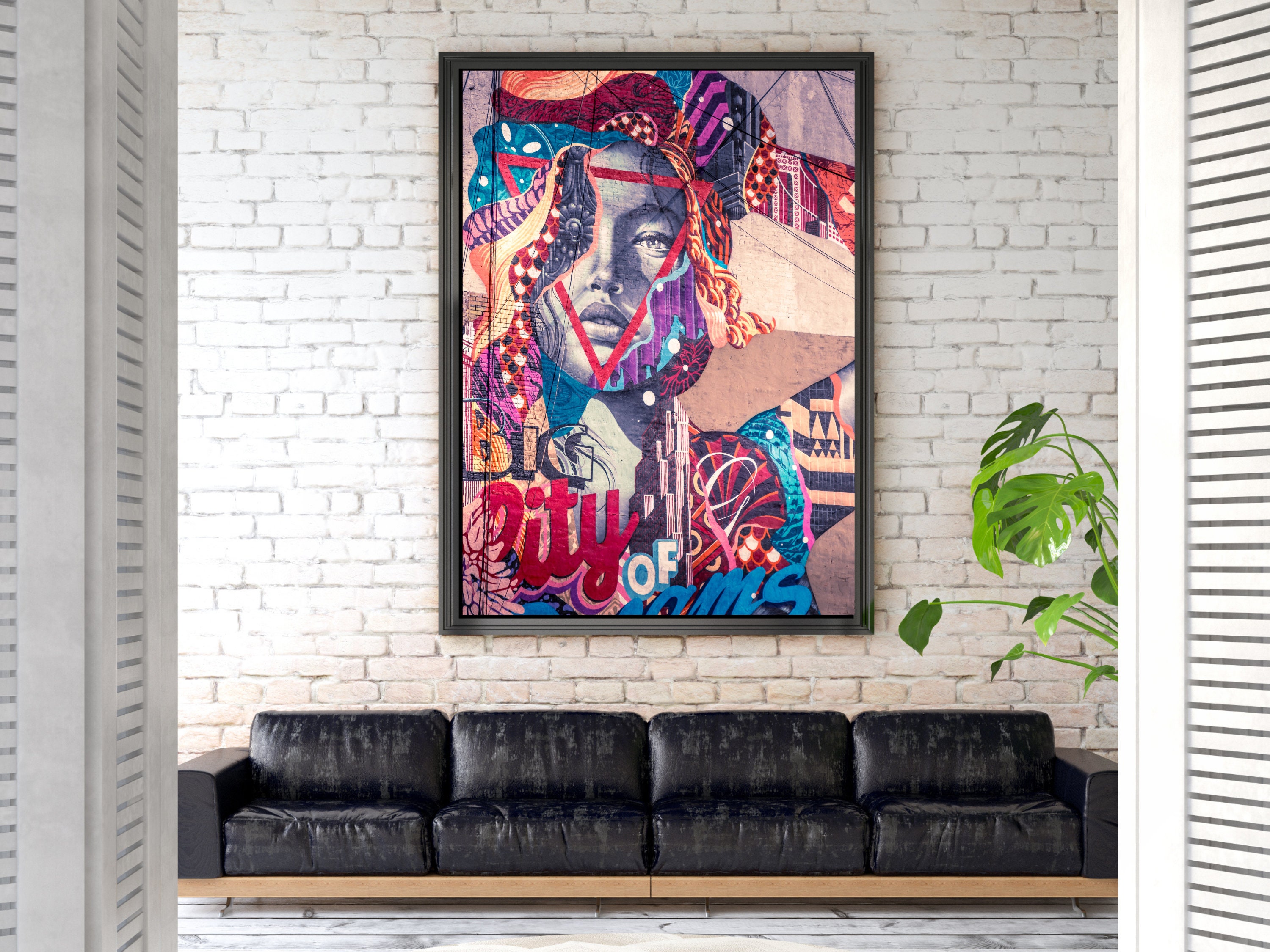 Women Poster, Graffiti Art Poster, Graffiti Print, Women Graffiti Art ...