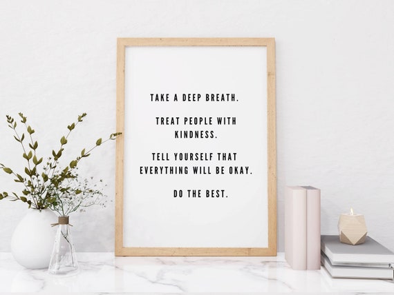 Printable Motivational Quotes Home Decor Inspirational Quotes | Etsy