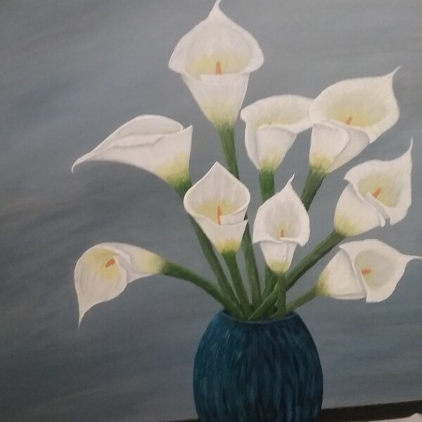Calla Lily Wall Art Etsy