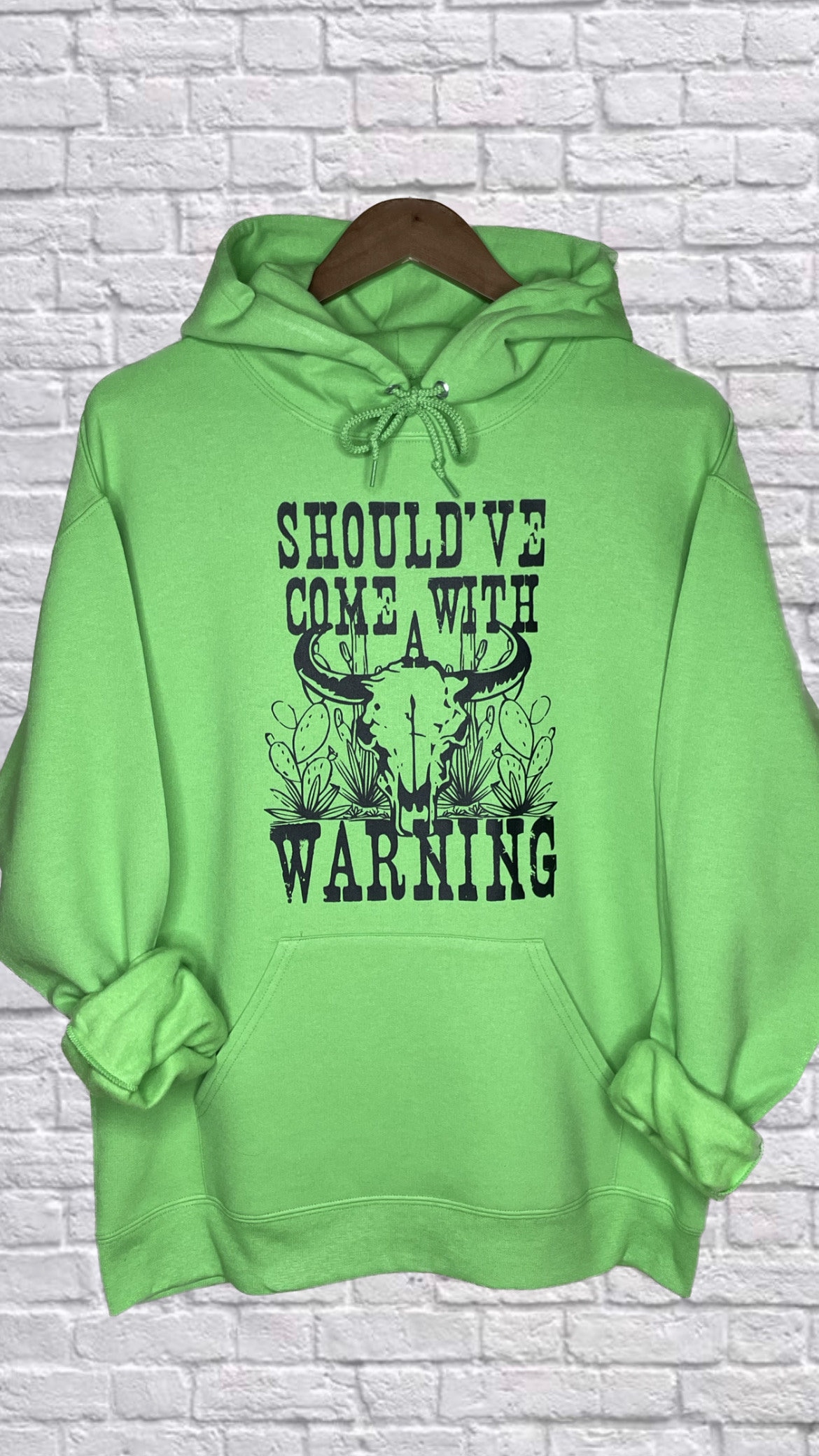 [TWN]★WARNING HOODIE WARNING HOODIE - Etsy