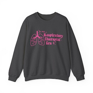 Uniseks ademhalingstherapeuttijdperk sweatshirt met ronde hals