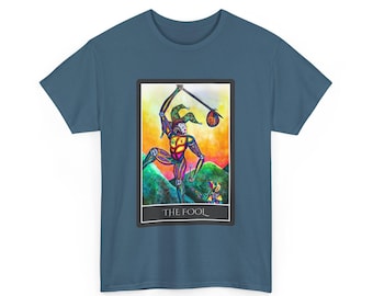 The Fool Tarot Karten-T-Shirt, lebendige Gestaltwandlung Deck Art