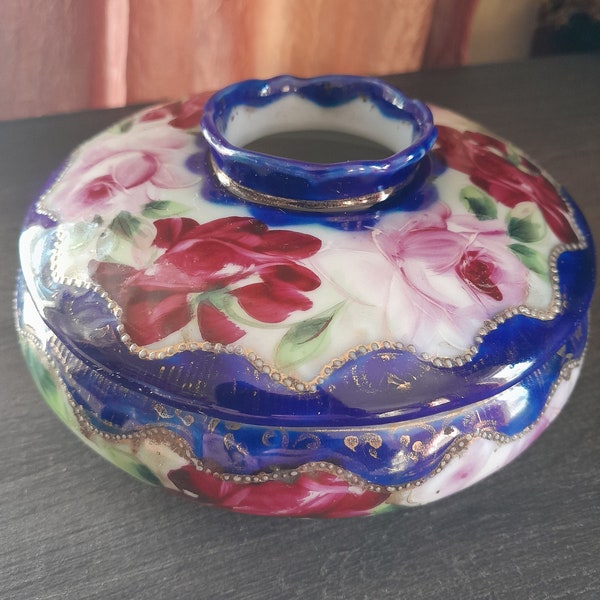 Hand Painted Victorian Decorative Porcelain Dish