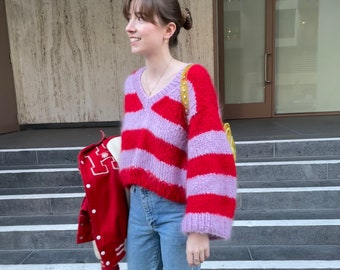 Fuzzy Wuzzy Mohair Sweater - Made to order