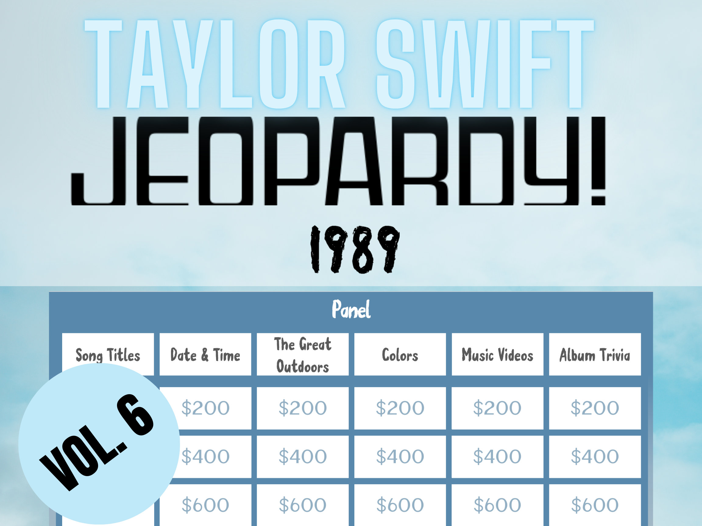 Taylor Swift 1989 Taylor's Version Party Photo Booth Props Color Version  1989 TV Release Party Supplies Instant Digital Download -  New Zealand