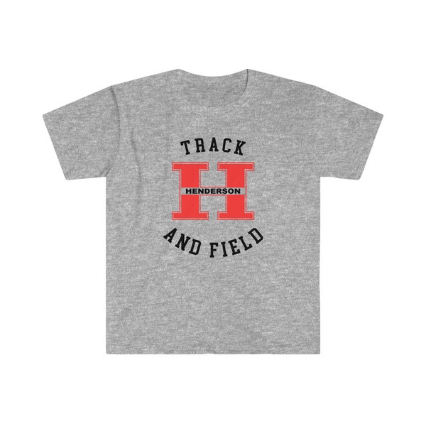 Henderson Track and Field Shirt | Taylor Swift Valentine's Day Soft Shirt | Taylor Swift Eras Tour Costume
