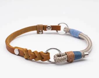 Markenhalsband Fawn Blue Twist