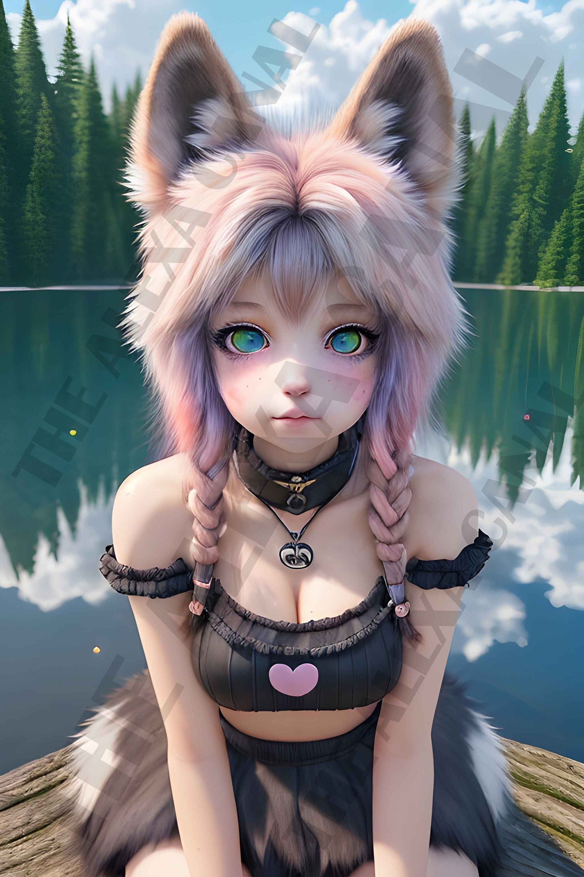 anime-girl-and-wolf