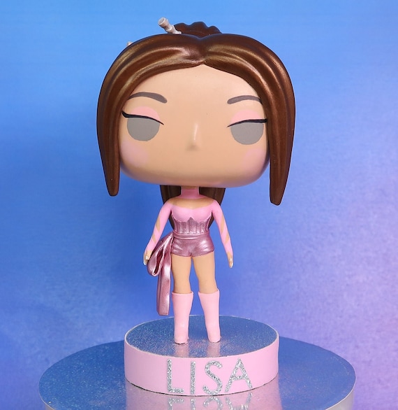 100% Handmade Funko Pop Style 3D Figure of Lalisa/lisa From Blackpink 