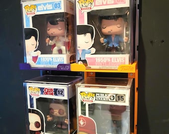 3D 3FM Funko pop Wall Support easy to install. Wall mount for funko pop. Easy to install and nestable.