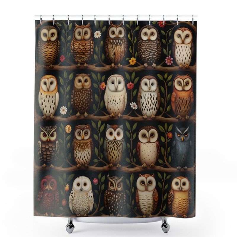 Owl Bathroom Decor - Etsy