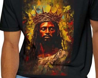 Jesus Shirt, African American Art, Modern Streetwear Christian Apparel Tee