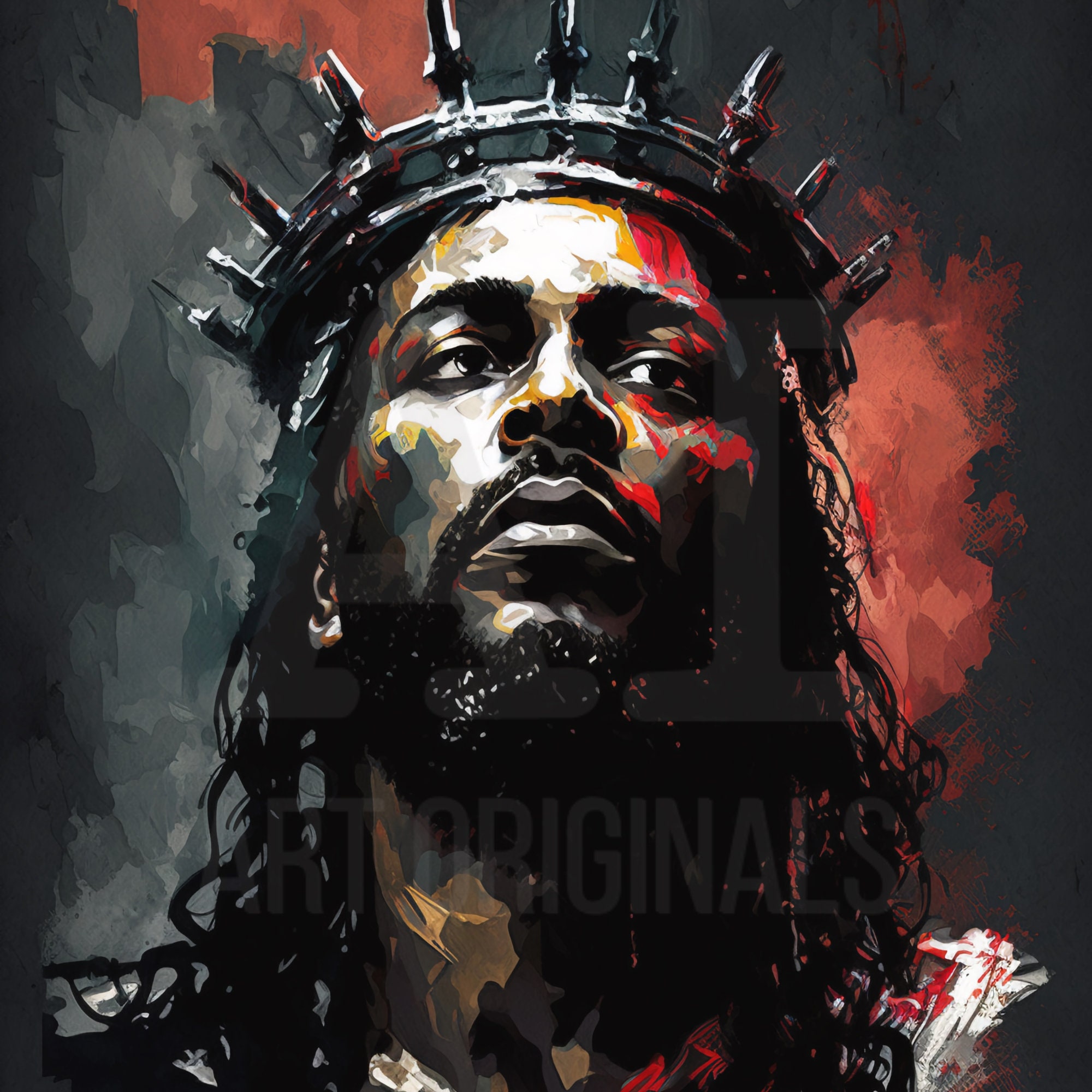 Black jesus picture download african american jesus painting black