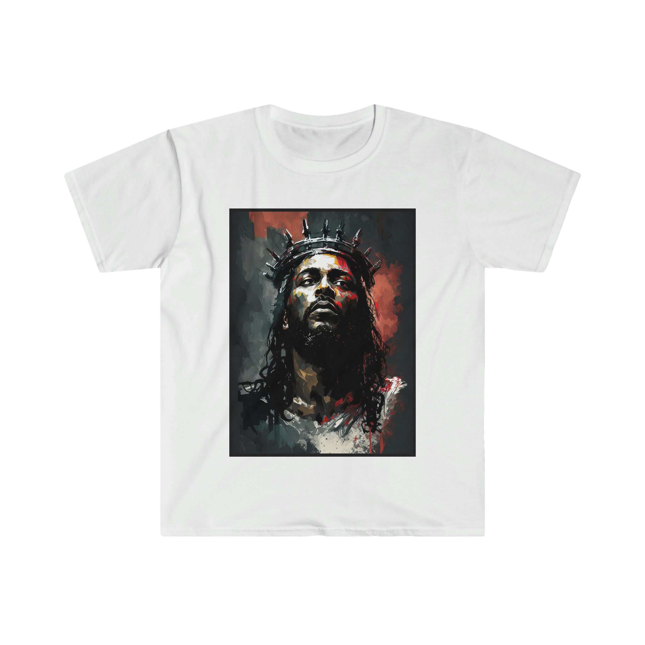 Black Jesus T-shirt African American Jesus AI Art Tee Adult - Etsy