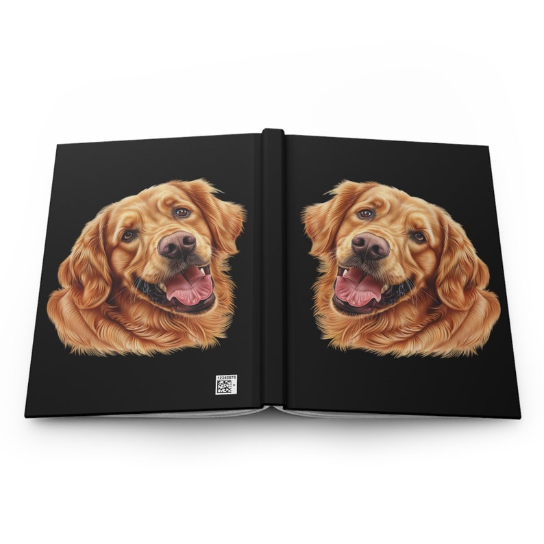 Golden Retriever Notebook Personal Journal Dog Lover's Gift for Friend
