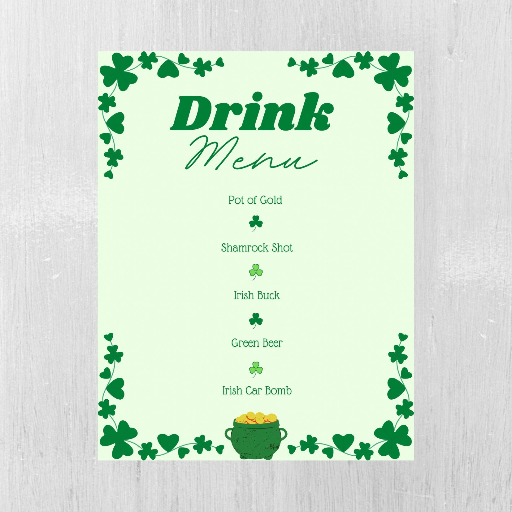wawa st patricks day drinks