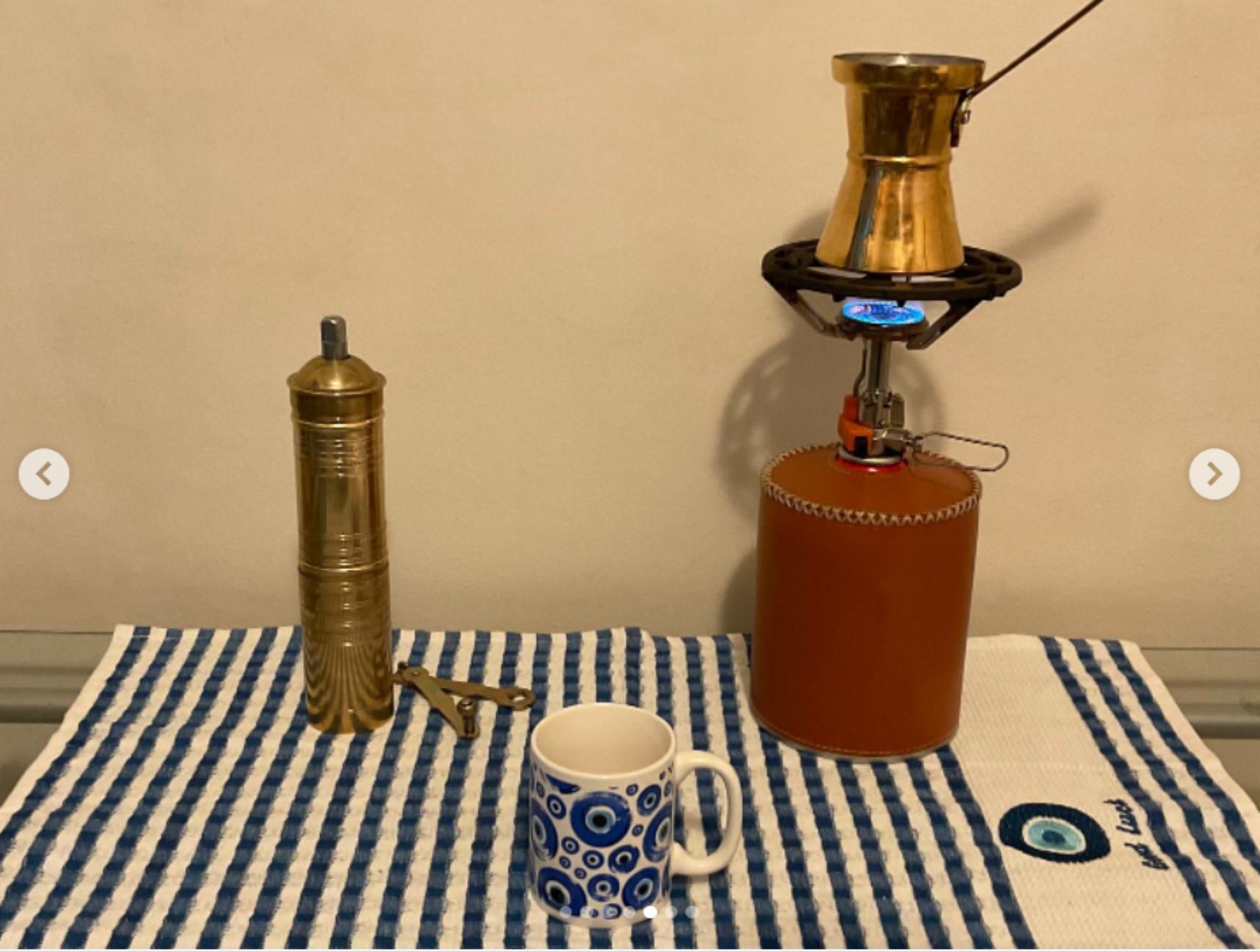 Greek Traditional Handmade Brass Coffee Pot briki Etsy