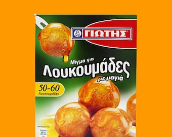 Griechische Honigpuffs mit Hefe (Loukoumades), einfach zu machen, 2 x 255 g (8.99 oz)