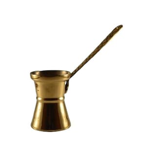 Cafetière grecque traditionnelle faite main en laiton (Briki), qualité supérieure, livraison gratuite