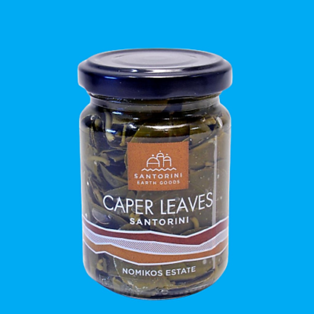 Greek Caper Leaves in Brine, From Santorini Island, Natural, 100 G 3.53