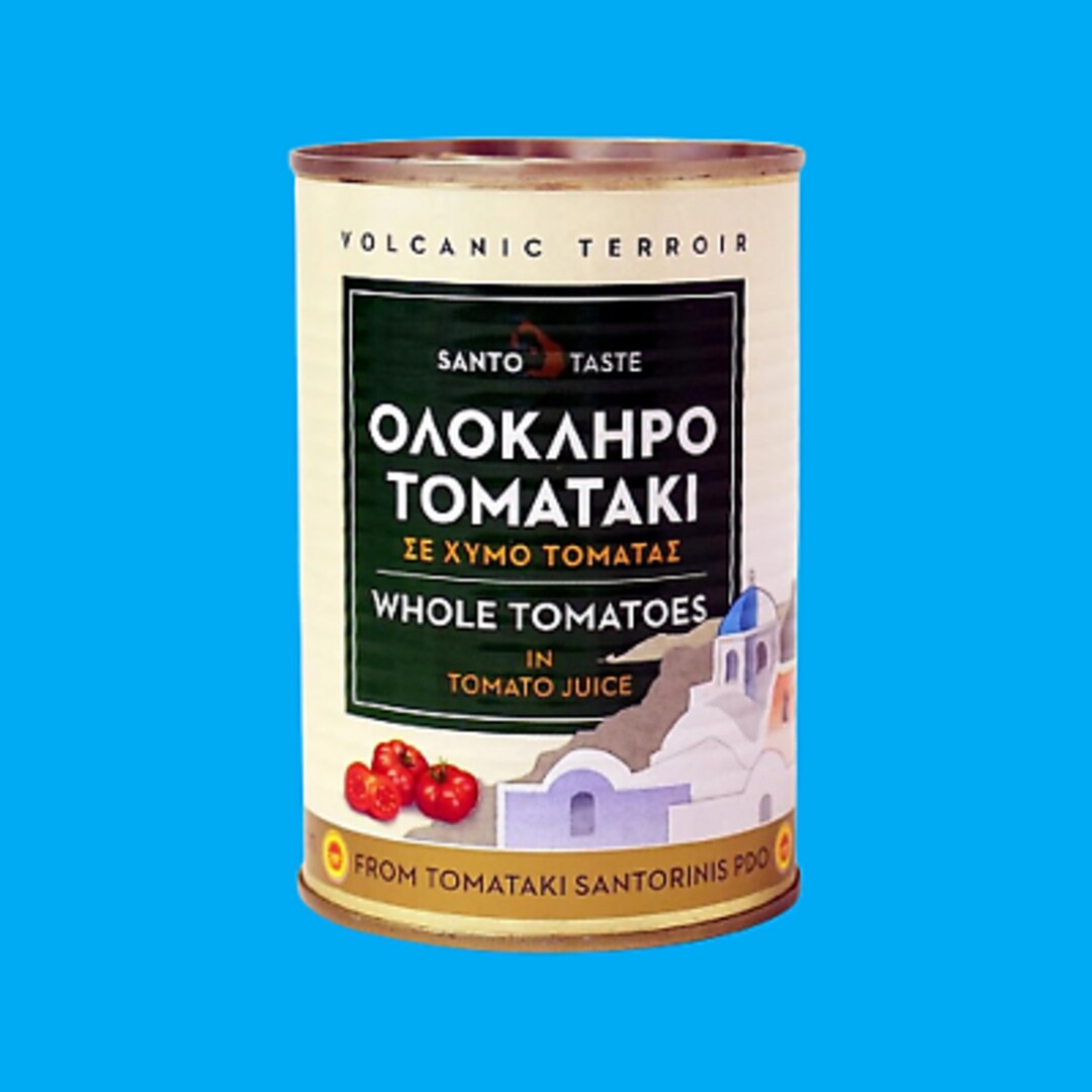 Greek Whole Tomatoes in Tomato Juice From Santorini Island Etsy