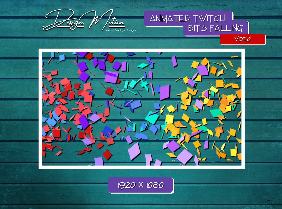 Animated Bits / Cheers Twitch Exploding Alerts With Transparent ...