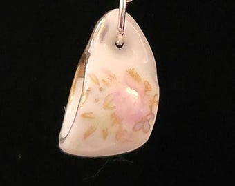Floral Teacup Necklace: Cottagecore Tea Party Jewelry